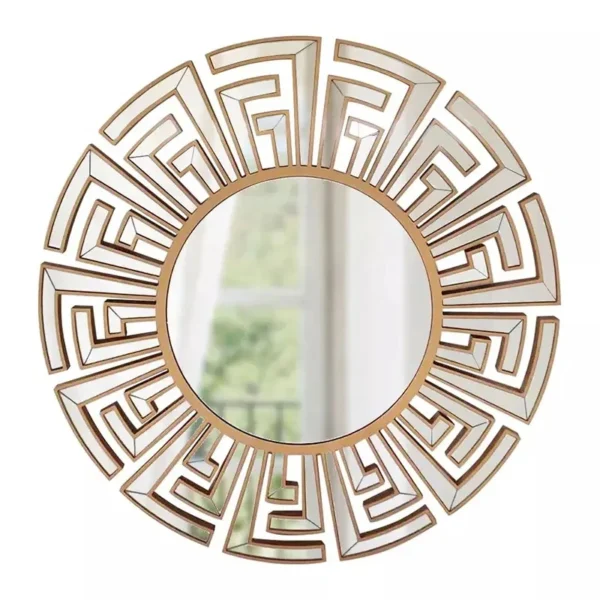 60cm Hot Sale Customized Wall Mirror Hanging Wall Decorative Art Hanging Decorative Glass Mirror - Image 2