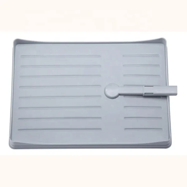 Double-layer assembled aluminum alloy drain dishes and tableware storage rack - Image 5