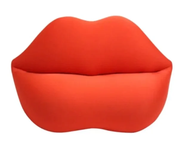 High quality modern living room furniture sofa Velvet fabric Lip sofa set furniture - Image 6