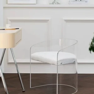Classic Clear Acrylic Chair Home Decor transparent Acrylic Living Room Chair