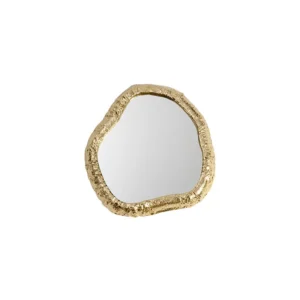 37CM Customized living room background wall decorative gold mirror classical art porch mirror creative wall special-shaped