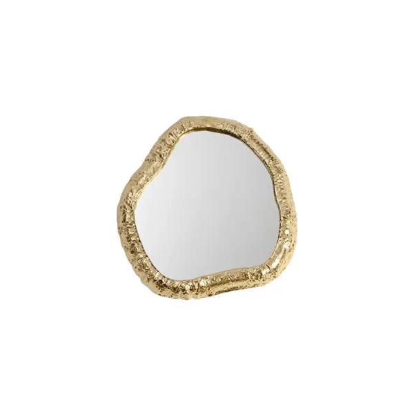 37CM Customized living room background wall decorative gold mirror classical art porch mirror creative wall special-shaped