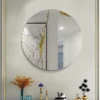 60cm new large wall bedroom high gloss gold mirrors bathroom home luxury art house decoration modern - Image 4