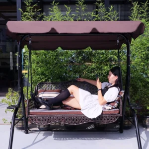 Swing Outdoor Courtyard balcony garden Iron art adult children hammock