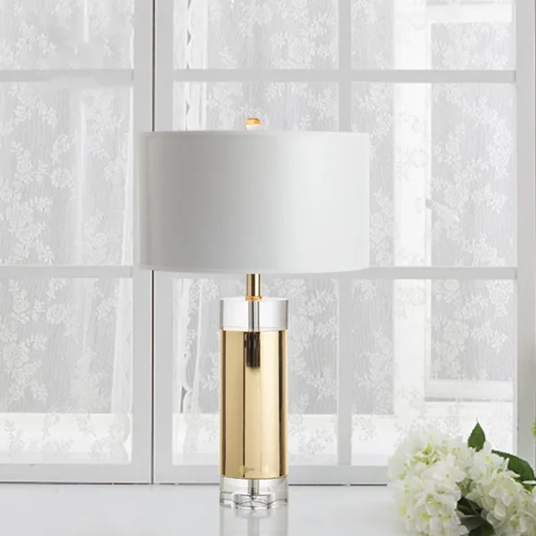 Nordic table lamp post-modern living room bedroom study bedside lamp warm and creative cable led lamp