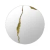 60cm new large wall bedroom high gloss gold mirrors bathroom home luxury art house decoration modern - Image 6