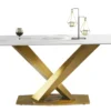 Factory Hot Sale 6 Seat  Chair Sintered Stone Top Dinning Set Modern Dining Table - Image 5