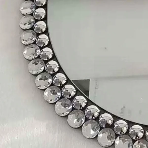 70cm Custom Simple Round Wall Mirror For Bedroom Bathroom Mirror Decor Home Wall Hanging Mirror - Image 3