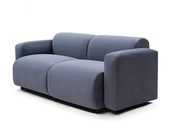 Nordic Style Home Furniture Modern Fabric Wood frame Swell Sofa for sofa set furniture - Image 3