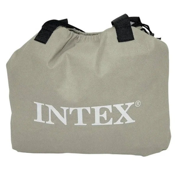 Intex 64412 Twin Dura-Beam Series Elevated Airbed With Built Pump Single Bed Inflatable Air Mattress - Image 4
