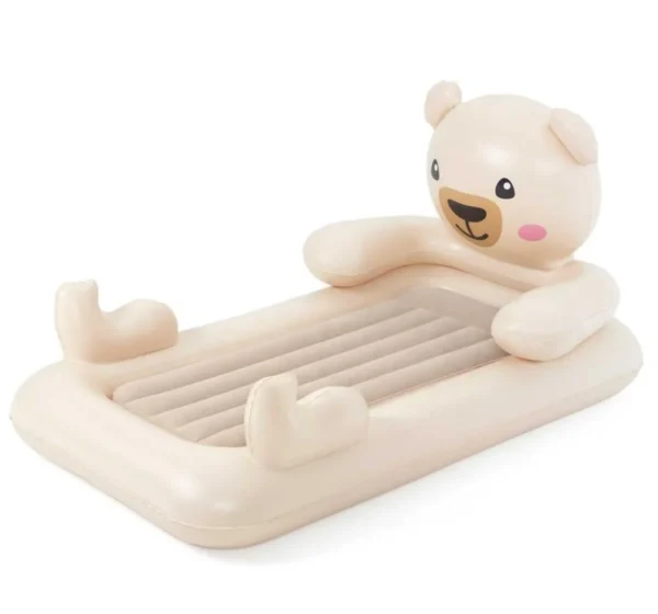 Bestway 67712 Inflatable Air Mattress Children Airbed DreamChaseer Teddy Bear - Image 4