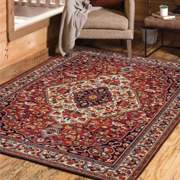 Persian Plush Carpets Digital Printed Carpets And Luxury Fluffy Rug Living Room Rug - Image 3