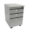 Office furniture supplier steel material 3 drawers movable file cabinet - Image 3
