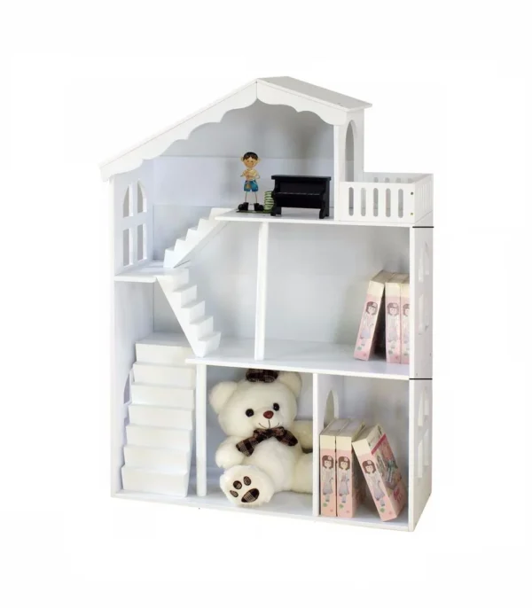Popular Barbe House  Wooden  Bookcase Kids  Magazine Book Shelf - Image 6