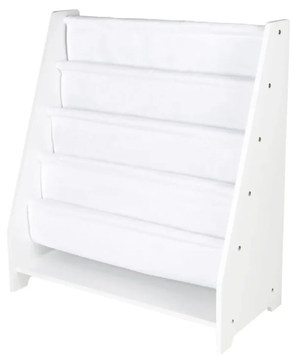Beautiful Kinds of Wooden Children Canvas Bookcase School Library Book Display