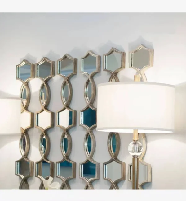 108*15cm interior decoration unique shape wall hanging mirrors long wall art mirror for home decor - Image 2