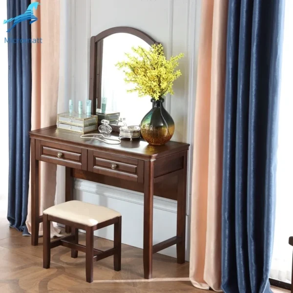 New Style Space Saver Walnut Color Furniture Living Dresser - Image 3