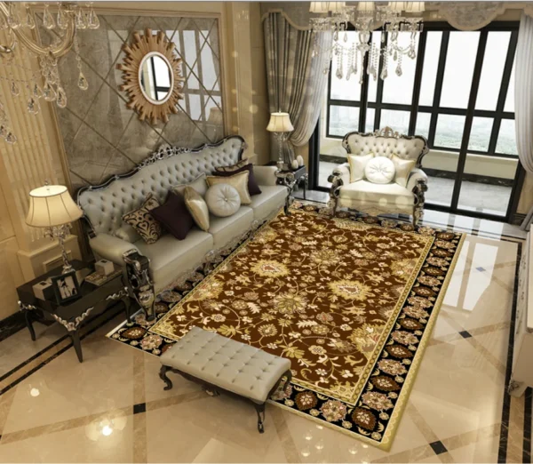 Oversize Large Floor Carpets Decorations Living Room Area Rug - Image 4