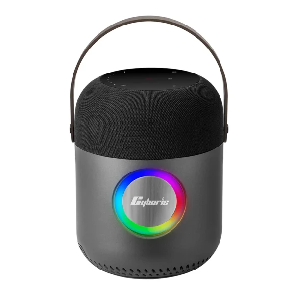 100W Wireless Portable Speaker Subwoofer with Touch Panel Button RGB LED Light Deep Bass 360 Surrounding Sound TWS TF Card U Dis - Image 6