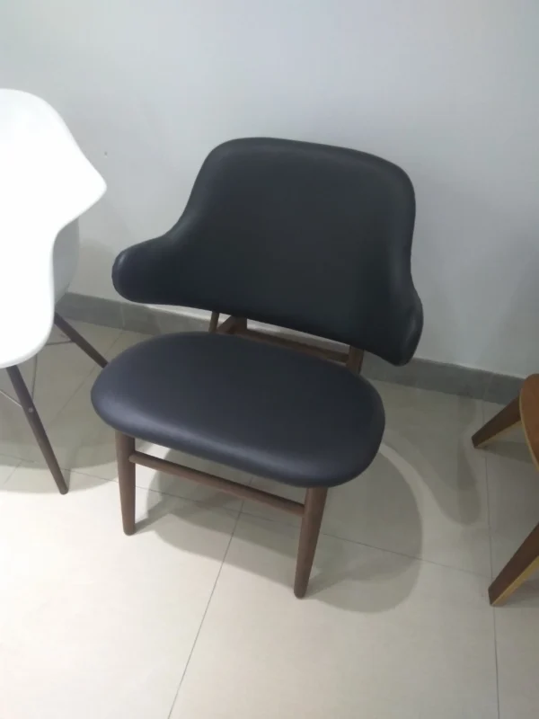 Modern comfortable corona chair wood frame for living room office room Modern New Fashion Design larsen Furniture armchair - Image 3