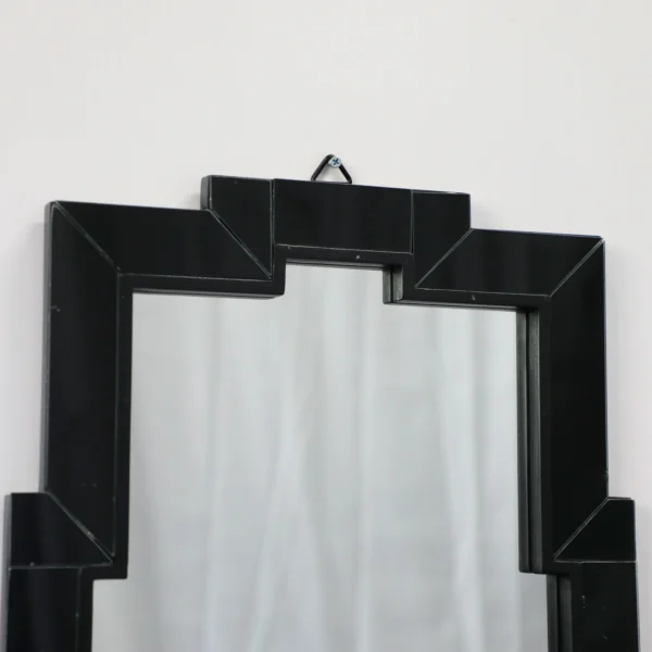 60X40cm New design decorative black frame wall mirrors modern decor wall hanging mirror for porch - Image 2