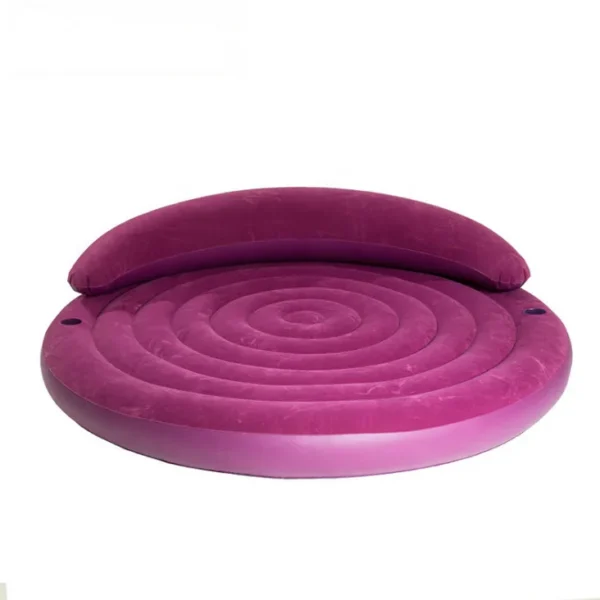 Intex 68881 Convertible Inflatable Air Bed Round Inflatable Ultra Daybed Lounge Sofa Furniture - Image 5