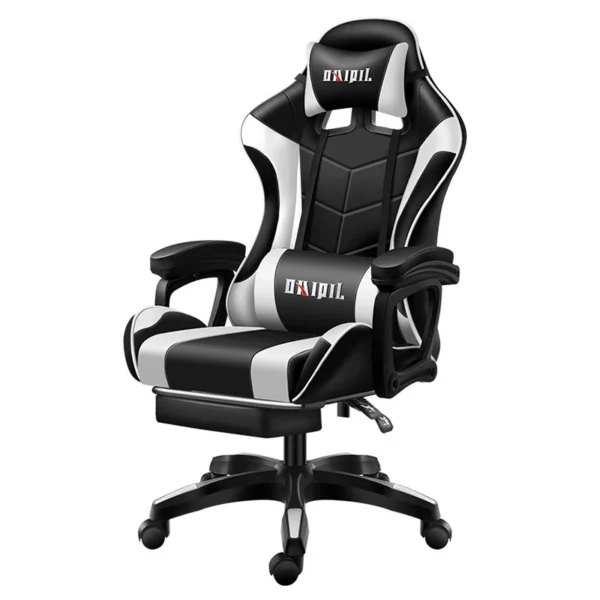 Hot Sale Luxury Gaming Silla Gamer Computer Chair Massage PU Leather Black White Pink Scorpion Racing Gaming Chairs - Image 5