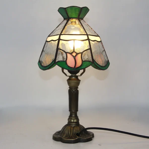 Table Lamp Tifani Lampen Tifany Lamparas De Mesa Design Retro Glass Stained Lampada Da Tavolo 8 Inch Tiffany Table Lamps - Image 3
