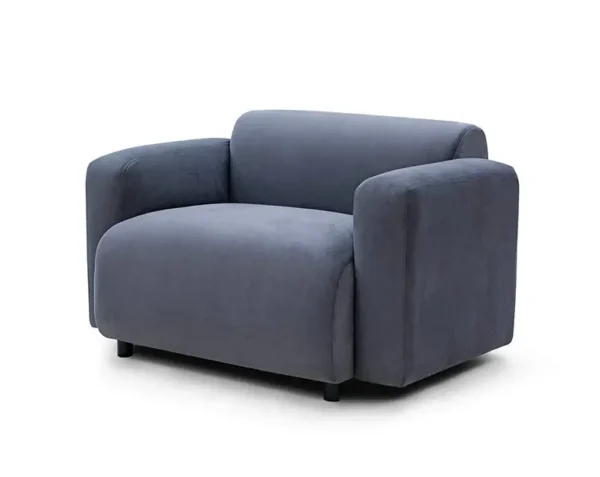 Nordic Style Home Furniture Modern Fabric Wood frame Swell Sofa for sofa set furniture - Image 6