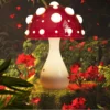 Creative led desk lamp modern Luxury nordic indoor decoration light Mushroom table lamp - Image 6