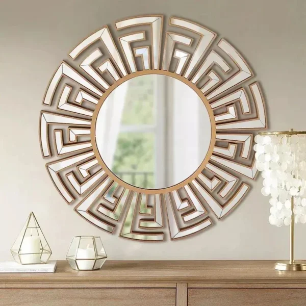 60cm Hot Sale Customized Wall Mirror Hanging Wall Decorative Art Hanging Decorative Glass Mirror