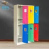 Professional direct custom logo 6 Door Metal Structure Steel Wardrobe Lockers Cabinet - Image 5