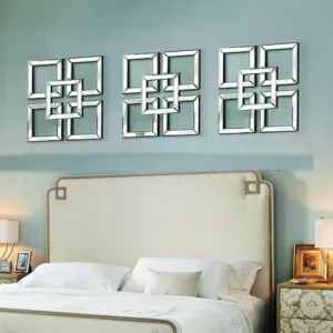 50 Novel mirrored furniture wall decor art mirrors decoration wall mirror home decor for living room