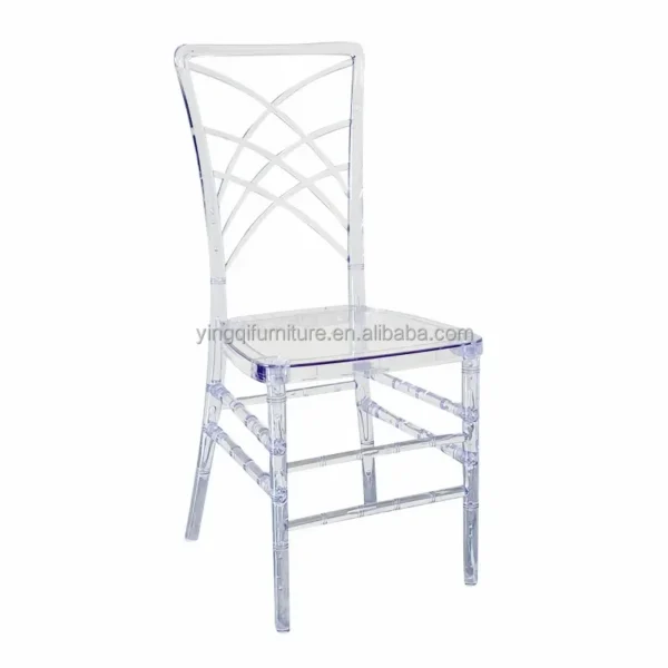 Hot Sale Cheap Crystal Clear Resin Wedding Acrylic Transparent Tiffany chiavari Chair - Image 3