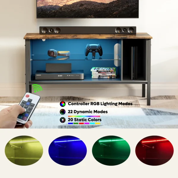 Gaming Tv Cabinet Designs Set Modern Minimalist Tv Stand Cabinets Bedroom Small Apartment Light Luxury Tv Cabinet - Image 4