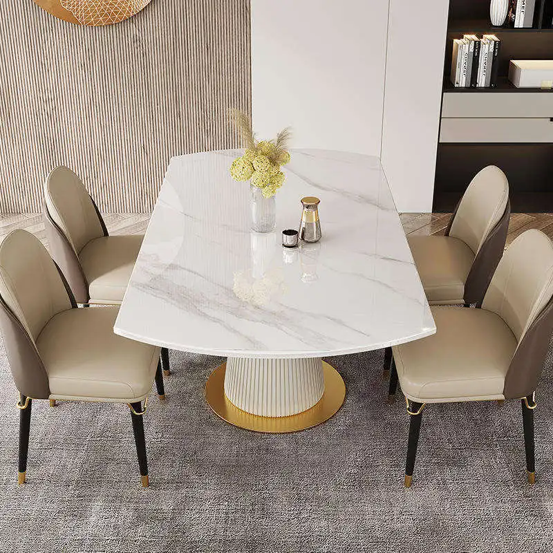 Original Functional Design Dining Room Furniture Extendable Round Dinning Table Modern Dining Tables Set