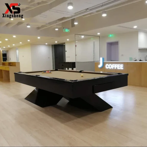 functional carom 8ft american indoor good design 7ft slate full billiard pool table - Image 2