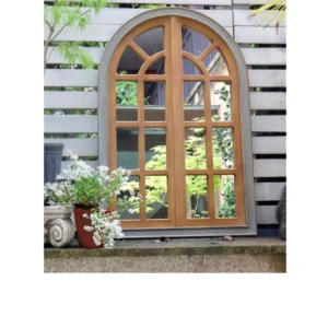 60*89cm  vintage wall decoration wood mirror false window wall decoration simulated moroccan window