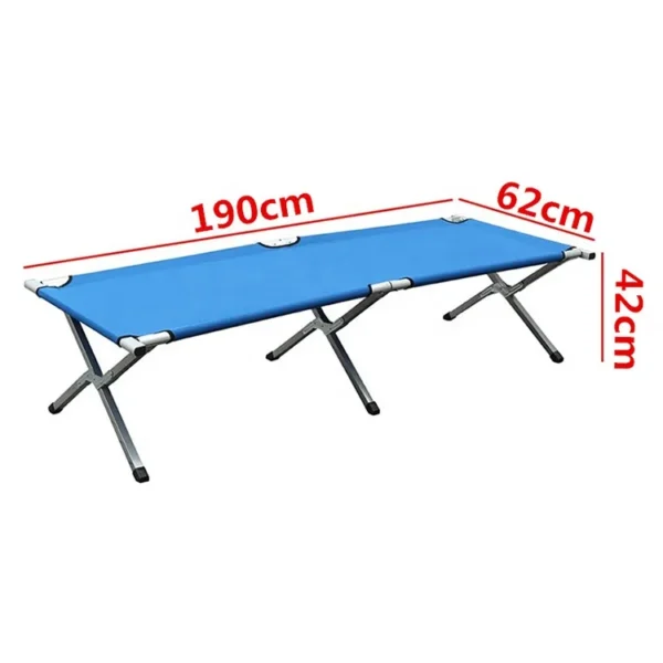 Camping Bed Camping Cot Foldable Sunbed Outdoor Patio Sleeping Bed for camping hiking beach - Image 2