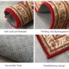 Custom digital printed  Living room fur rug polyester Soft Modern anti slip Kilim  Area Rugs - Image 3