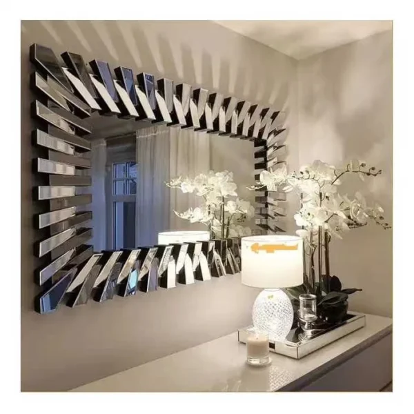 70X100Cm Hot Sale High Quality Living Room Furniture Sliver Mirror Wall Decoration wall hanging Full Length Mirror - Image 3