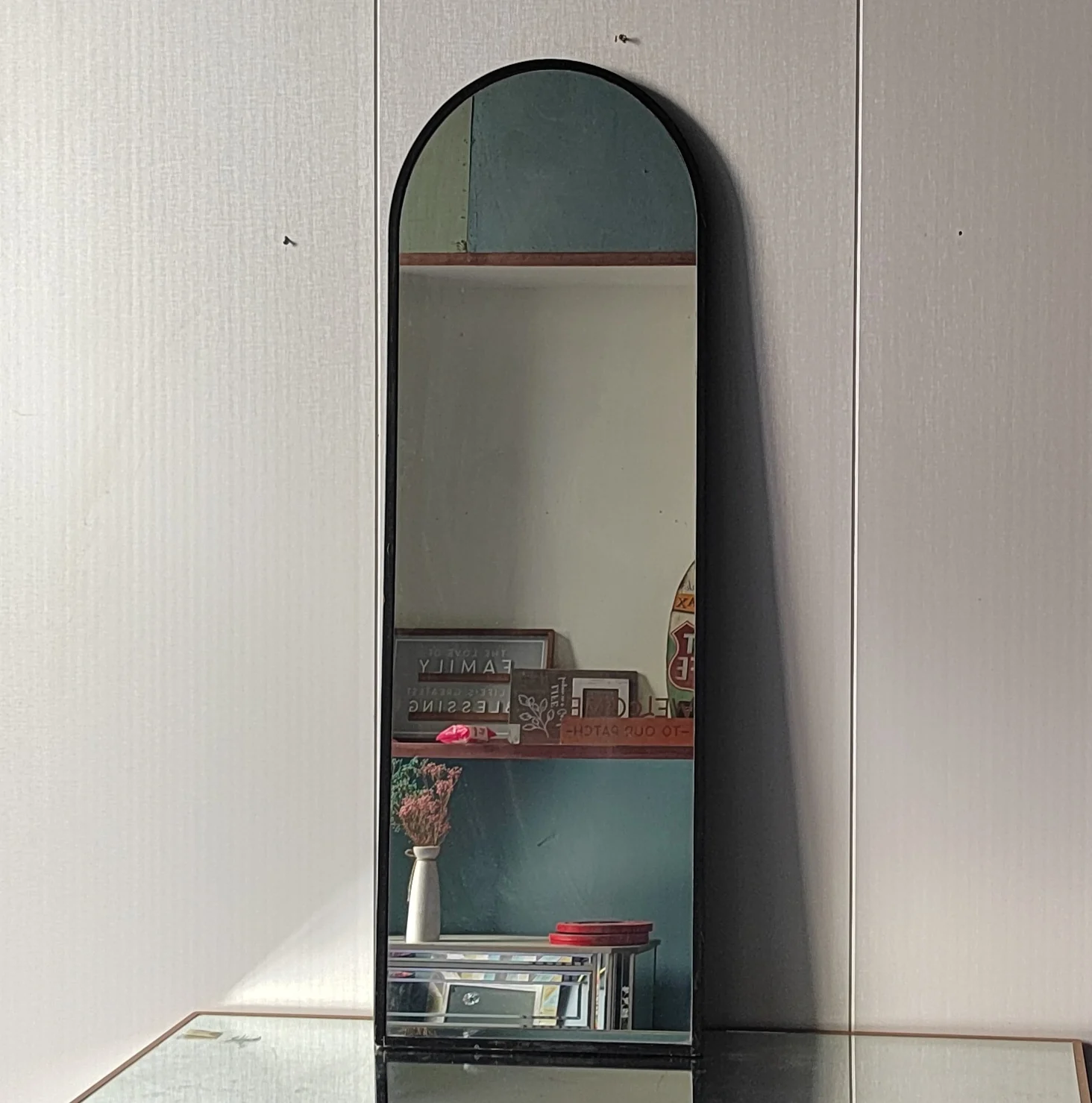 119*39.5cm New Design Simple Large Standing Mirror Dressing Mirror Home Decorative Framed Full Length Mirror