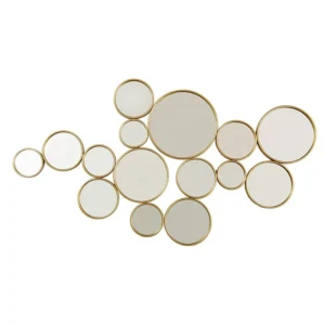 Modern Gold Black Industrial Wholesale Full Length Metal Wall Mirror