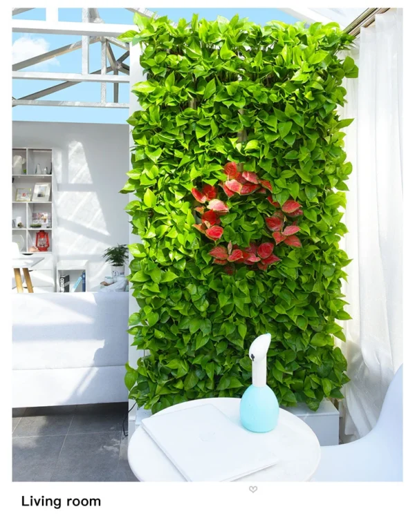 2 Square Meter Wall Hanging Flower Vertical Plant Wall Indoor Outdoor Decoration - Image 5