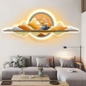 Metal HomeDecor Luxury craftsmanship Wall Art Irregular Design Of Stainless Steel Sculpture Ironart