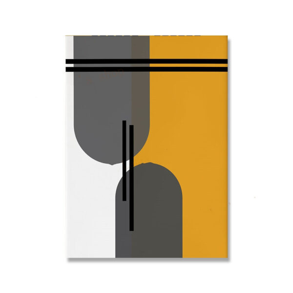 Mid Century Modern Living Room Home Wall Decor Print Abstrac - Image 5