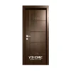 good quality custom engineered wood door design modern interior room door - Image 4