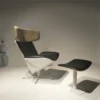 Fabric Living Room Chairs modern lounge design almora swivel armchair for living room furniture - Image 3