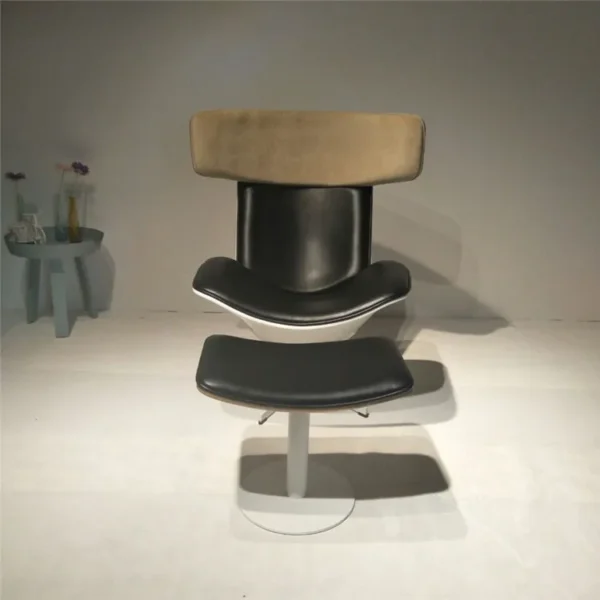 Fabric Living Room Chairs modern lounge design almora swivel armchair for living room furniture - Image 2