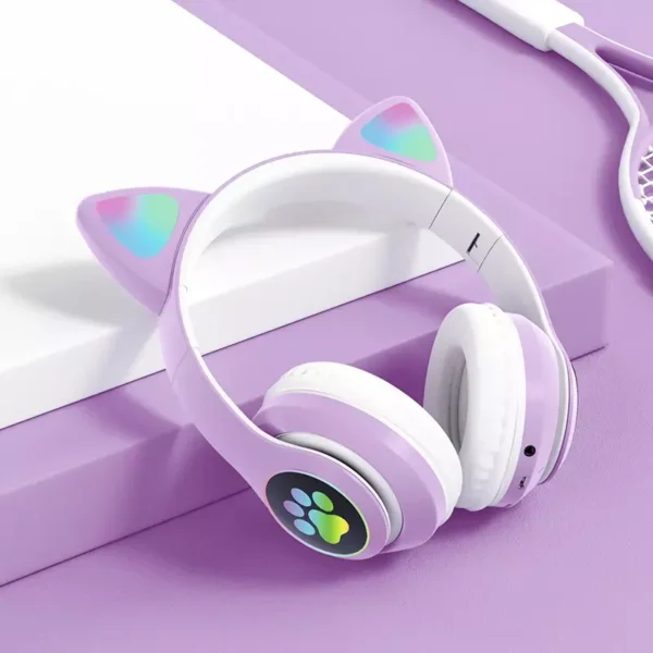 Bluetooths Wireless Audifonos Foldable Hifi Deep Bass Earphones Ear Headphone - Image 3